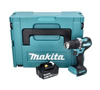 Makita DDF 487 F1J Perceuse-visseuse sans fil 40Nm Brushless 18V + 1x Batterie 3,0Ah + Coffret Makpac - sans chargeur