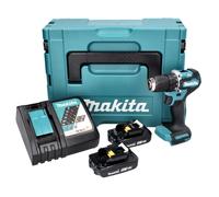 Makita DDF487RAJ Perceuse visseuse Li-ion LXT (2x2,0Ah+DC18RC)+MAKPAC