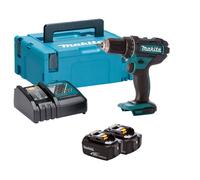 Makita DDF482RFJ Perceuse visseuse DDF482 18V Li-Ion (2 x 3Ah) en coffret Makpac