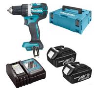 Makita DDF484RFJ - Set perceuse visseuse Li-Ion 18V (2x batterie 3,0Ah) dans MAKPAC - 54Nm