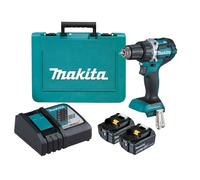 Makita DDF484RTE 18V LI-ION Batterie Drill / Vis Machine Set (2x 5,0h Battery) en tronc sans carbone