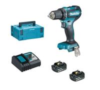 Makita DDF485RFJ Perceuse Visseuse Sans-fil - 18V Li-ion - 2 Batteries 3,0 Ah - MAKPAC - Brushless - 50 Nm