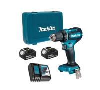 Makita DDF485RFJ Perceuse visseuse sans fil 18V Li-Ion 2x3Ah batteries, chargeur en coffret
