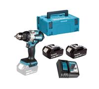 Makita DDF489RTJ Perceuse visseuse LXT 18V 73Nm - 2X5.0Ah Batteries + chargeur en Makpac