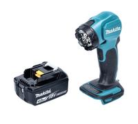 Makita DEADML 815 M1 Lampe portative à LED 14,4 - 18 V 160 lm + 1x batterie 4,0 Ah - sans chargeur