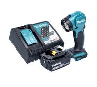 Makita DEADML 815 RM1 Lampe torche à batterie rechargeable LED 14.4 - 18 V 160 lm + 1x batterie 4.0 Ah + chargeur