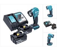 Makita DEADML815F1 Lampe LED sans fil 160lm 14,4 - 18V + 2x Batteries 5,0Ah + Chargeur