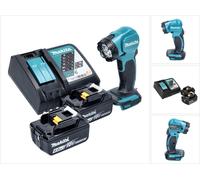 Makita DEADML815F1 Lampe LED sans fil 160lm 14,4 - 18V + 2x Batteries 6,0Ah + Chargeur