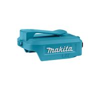 Makita DECADP05 Chargeur Batterie Universel USB pour Li-Ion 18V, 2 Ports USB, 72x102x43mm, Bleu, Garantie 3 ans