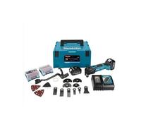 MAKITA Découpeur Ponceur Multifonctions 18V LXT 2x4 Ah + Acc. - DTM51RMJX3