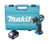 Makita DF 332 DM1E Perceuse-visseuse sans fil 12 V max. 35 Nm Brushless + 1x batterie 4,0 Ah + coffret - sans chargeur