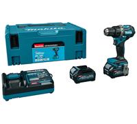 Makita DF002GD201 Perceuse Visseuse Sans-fil - XGT 40V Max Li-ion - 2 Batteries 2,5 Ah - Mbox - 64 Nm - Brushless