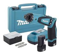 Makita DF012DSE Visseuse-perceuse sans fil (3,6 Nm / 5,6 Nm | 1/4") Li-ion (7,2 V /