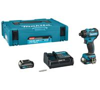 Visseuse-perceuse sur accu CXT 10,8 V hex1/4" + 2 x BL1020B + 1 x DC10SA + Makpac - DF032DSAJ