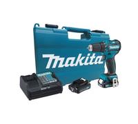 Makita DF332DSAE Perceuse visseuse Li-ion (2x2,0 Ah/10,8 V)