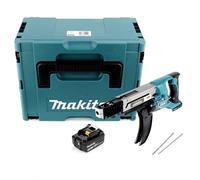 Makita DFR 750 F1J Visseuse à Magazine 18V 45-75mm + 1x Batterie 3,0Ah + Coffret Makpac - sans chargeur