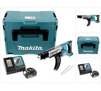 Makita DFR 750 RF1J Visseuse automatique à Magasin sans fil 18V 45-75mm + 1x Batterie 3,0Ah + Chargeur + Coffret Makpac