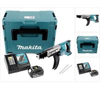 Makita DFR 750 RM1J Visseuse automatique sans fil à Magasin 18V 45-75mm + 1x Batterie 4,0Ah + Chargeur + Coffret Makpac