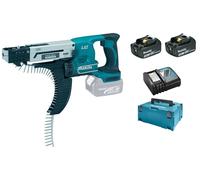 Makita DFR550RFJ Visseuse Automatique À Batteries 18V Li-Ion Set (2x Batterie 3.0Ah) Dans MAKPAC