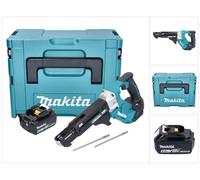 Makita DFR551G1J Visseuse automatique sans fil 25-55mm Brushless 18V + 1x Batterie 6,0Ah + Coffret Makpac - sans chargeur