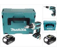 Makita DFS 250 M1J 18 V Visseuse pour cloisons sèches sans fil avec Coffret de transport Makpac + 1x Batterie 4,0 Ah - sans Chargeur