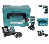 Makita DFS 250 RT1J Tournevis à cloison sèche 18 V Brushless + 1x Batterie 5,0 Ah + Chargeur + Coffret Makpac