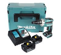 Makita DFS 251 RGJ Visseuse pour cloisons sèches sans fil Brushless 18V + 2x Batteries 6,0Ah + Chargeur + Coffret Makpac