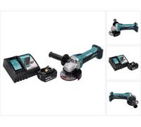 Makita DGA 452 RF1 Meuleuse d'angle sans fil 18 V 115 mm + 1x Batterie 3,0 Ah + Chargeur