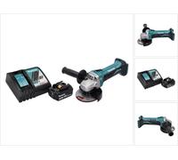 Makita DGA 452 RT1 Meuleuse d'angle sans fil 18 V 115 mm + 1x Batterie 5,0 Ah + Chargeur