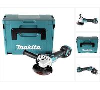 Makita DGA 511 ZJ Meuleuse d'angle sans fil 18V 125mm Brushless Solo + Coffret Makpac - sans batterie, sans chargeur