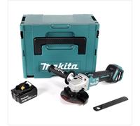 Makita DGA 513 G1J Meuleuse d'angle sans fil 18V 125mm Brushless + 1x batterie 6,0Ah + Makpac - sans chargeur