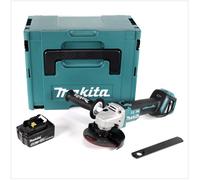 Makita DGA 513 M1J Meuleuse d'angle sans fil 18V 125mm Brushless + 1x batterie 4,0Ah + Makpac - sans chargeur