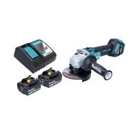 Makita DGA 513 RF Meuleuse d'angle sans fil 18 V 125 mm Brushless + 2x batterie 3,0 Ah + chargeur