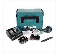 Makita DGA 513 RF1J Meuleuse d'angle sans fil 18V 125mm Brushless + 1x batterie 3,0Ah + chargeur + Makpac