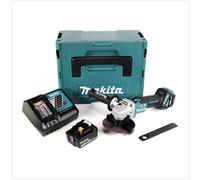 Makita DGA 513 RM1J Meuleuse d'angle sans fil 18V 125mm Brushless + 1x Batterie 4,0Ah + Chargeur + Coffret Makpac