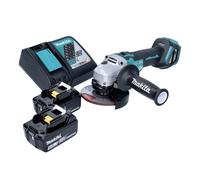 Makita DGA 513 RT Meuleuse d'angle sans fil 18 V 125 mm Brushless + 2x batterie 5,0 Ah + chargeur