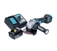 Makita DGA 513 RT1 Meuleuse d'angle sans fil 18 V 125 mm Brushless + 1x batterie 5,0 Ah + chargeur