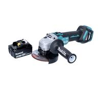Makita DGA 513 T1 Meuleuse d'angle sans fil 18 V 125 mm Brushless + 1x batterie 5,0 Ah - sans chargeur