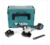 Makita DGA 513 T1J Meuleuse d'angle sans fil 18V 125mm Brushless + 1x batterie 5,0Ah + Makpac - sans chargeur