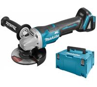 Makita DGA505ZJ Meuleuse D'angle Sans-fil - 18V Li-ion - MAKPAC - 125 Mm - Brushless - Machine Seule