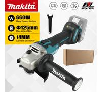 Makita DGA506 18V 125mm meuleuse d'angle de charge Machine de polissage électrique Machine de meulage et de découpe de métal sans brosse tool set