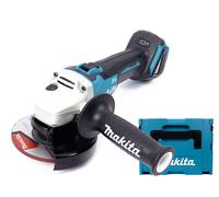 Makita DGA506ZJ Meuleuse D'angle Sans-fil - 18V Li-ion - MAKPAC - 125 Mm - Softstart - Brushless - Machine Seule