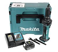 Makita DGD 800 RT1J 18 V Li-Ion Meuleuse droite sans fil en Coffret Makpac + 1x Batterie 5,0 Ah + Chargeur