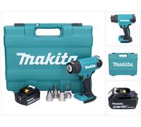 Makita DHG 181 M1K Pistolet air chaud sans fil 18 V 150 - 550C + 1x Batterie 4,0 Ah + Coffret - ohne Ladegert