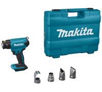 Makita DHG180ZK 18V Batterie Li-ion Corps de pistolet à air chaud avec accessoires dans le cas