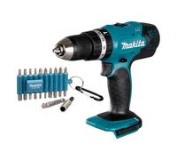 Makita DHP 453 Z Perceuse-visseuse à percussion sans fil 18 V 42 Nm + 22 pcs. jeu d'embouts - sans batterie, sans chargeur