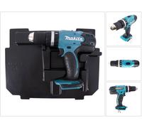 Makita DHP 453 ZE Perceuse-visseuse à percussion sans fil 18V 42Nm + insert pour Makpac