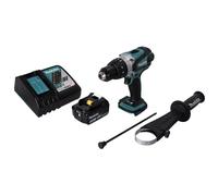 Makita DHP 458 RF1 Perceuse-visseuse à percussion sans fil 18 V 91 Nm + 1x Batterie 3,0 Ah + Chargeur