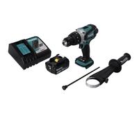 Makita DHP 458 RM1 Perceuse-visseuse à percussion sans fil 18 V 91 Nm + 1x batterie 4,0 Ah + chargeur