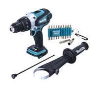 Makita DHP 458 Z Perceuse-visseuse à percussion sans fil 18V 91Nm Solo - sans batterie, sans chargeur